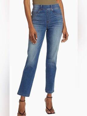 Spanx Straight-Leg Ankle Jeans XSP NWT
